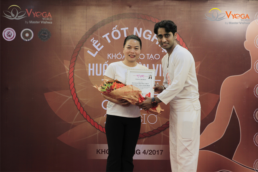 Graduation Ceremony - Ashtanga Yoga TTC 200 Hours