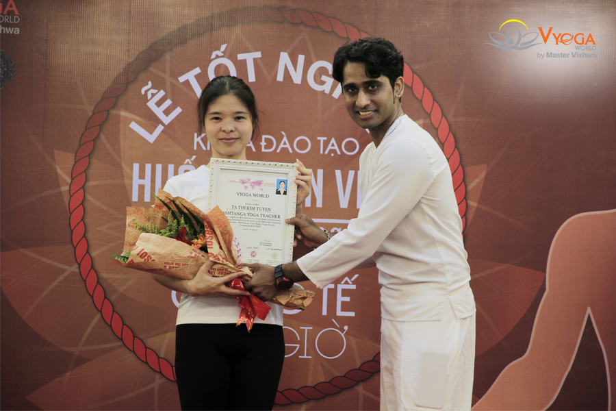 Graduation Ceremony - Ashtanga Yoga TTC 200 Hours