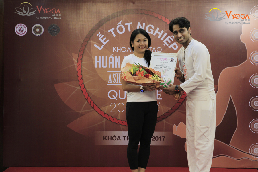 Graduation Ceremony - Ashtanga Yoga TTC 200 Hours