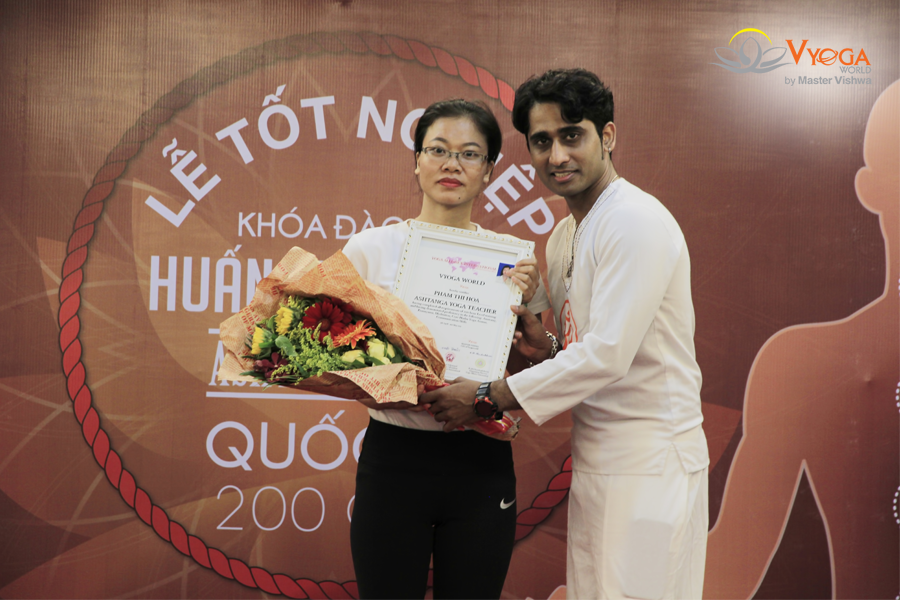 Graduation Ceremony - Ashtanga Yoga TTC 200 Hours