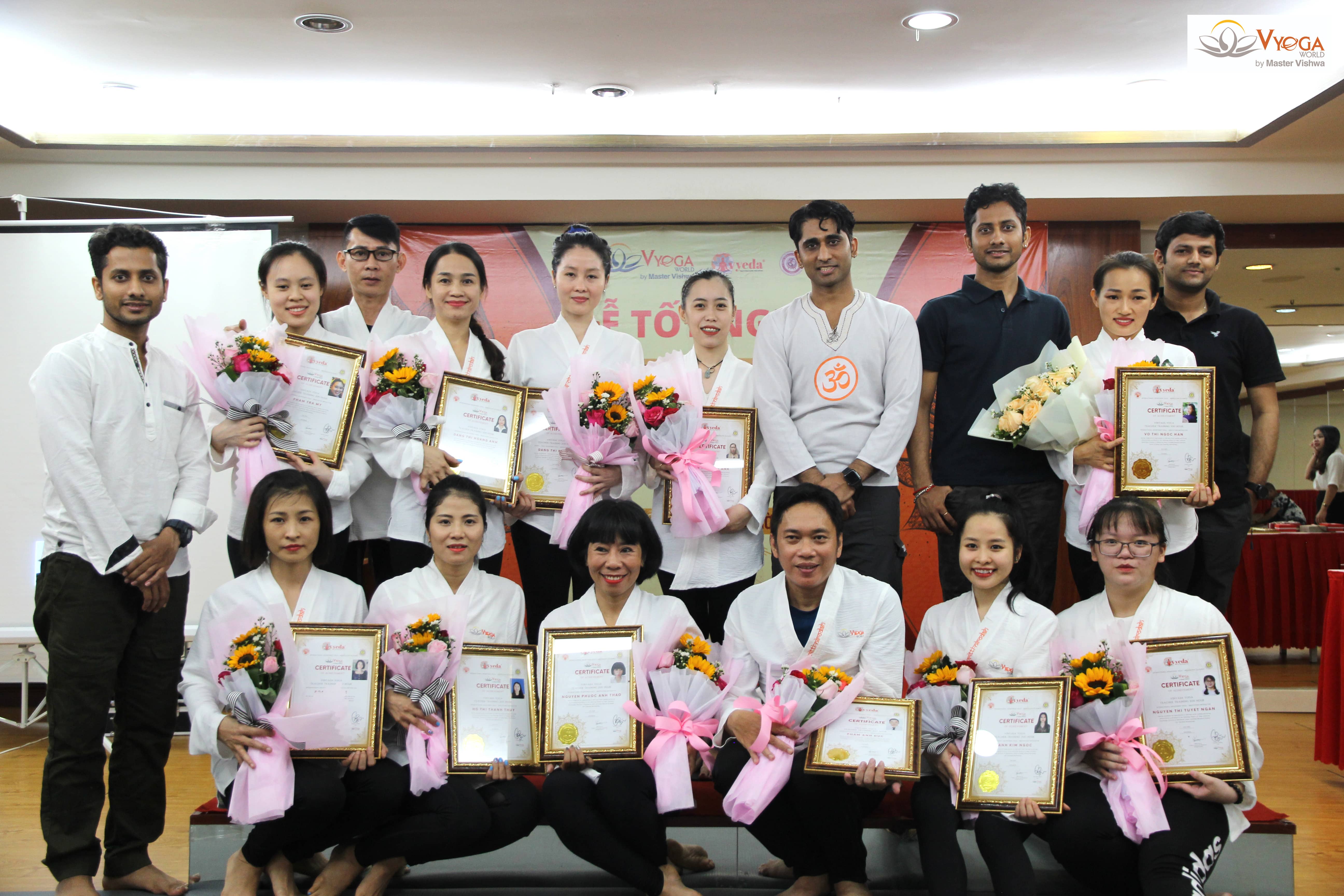 Graduation Ceremony - Vinyasa Yoga TTC 200 Hours - 2020