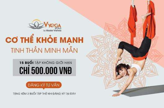 BÙNG NỔ KHUYẾN MÃI VỚI 15 BUỔI TẬP KHÔNG GIỚI HẠN CHỈ 500K